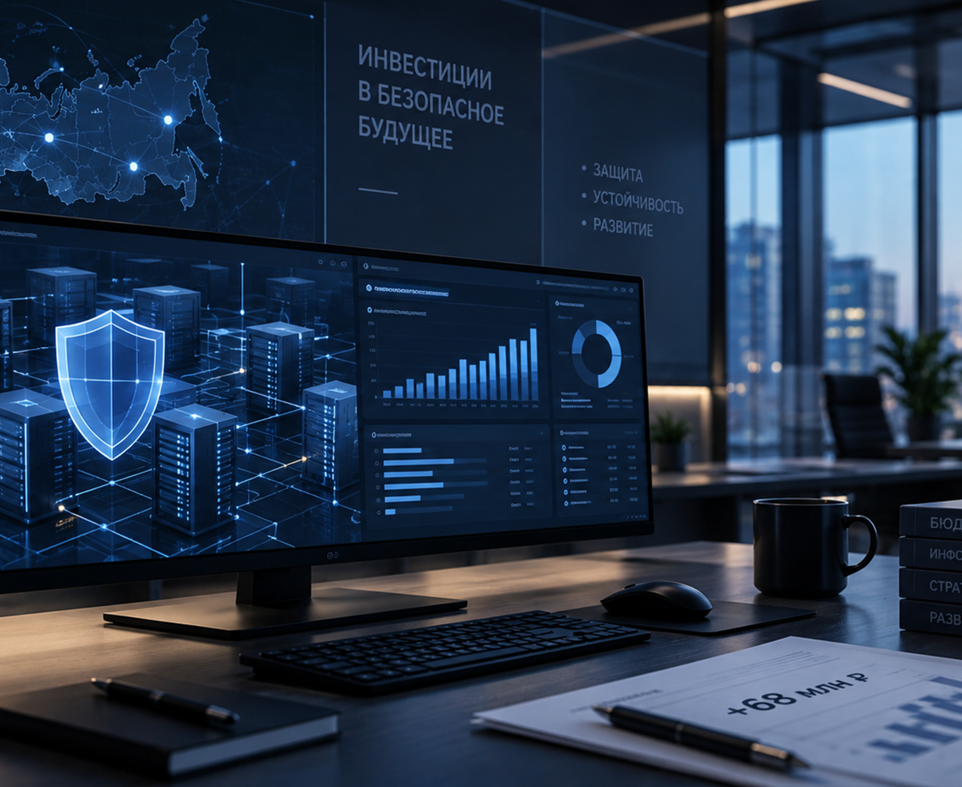 68 млн ₽ дополнительного финансирования на информационную безопасность